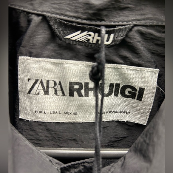 zara x rhu technical overshirt - Picture 4 of 4